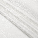 off-white jacquard napkin shown on a white background.