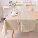 Avalon Gold Jacquard Tablecloth 60"x90"
