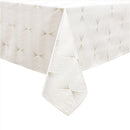 60"x 90" Tablecloth- Velvet, Gold Infinity