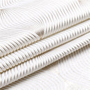 60"x 90" Tablecloth- Velvet, Gold Infinity