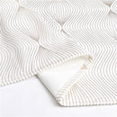 60"x120" Tablecloth- Velvet, Gold Infinity