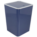 3l Acrylic Waste Basket Blue