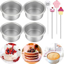Fat Daddios Anodized Aluminum, Round Removable Bottom Pan, 7 in x 3 in