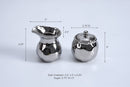 Small Creamer And Sugar Set