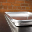 Fat Daddios Natural Aluminum, Quarter Sheet Pan, 9 1/2 in x 13 in x 1 in