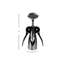 Reliable wine corkscrew from Home Basics, ideal for quickly uncorking wine bottles with its intuitive wing design.