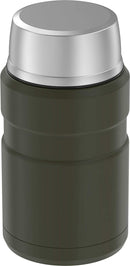 Thermos 24-Ounce Stainless Steel Vacuum Insulated Food Jar (Army Green), one size