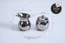 Small Creamer And Sugar Set