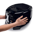 DeLonghi D28313UXBK Roto Deep Fryer, Black/Silver