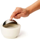 Chef'n 101-738-237 Dash Salt & Sugar Cellar with Flip Top Cover, 3 7/8-inches by 4 1/4-inches, White