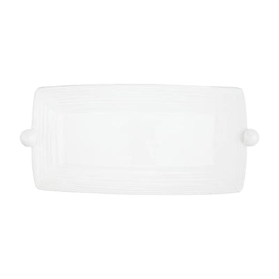 Mud Pie Bead Handle Platter, 8 3/4