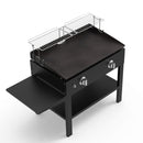 Yukon Glory Griddle Warming Rack, perfect for keeping food warm while cooking.
