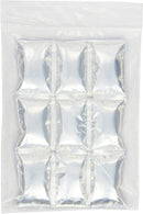 Blue Thermos 9-cube ice mat shown on a white background, designed for reuse and flexible cooling in lunch bags or coolers.