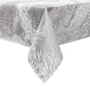 70"x 108" Jacquard Tablecloth - Forest Grey
