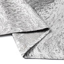 70"x 108" Jacquard Tablecloth - Forest Grey